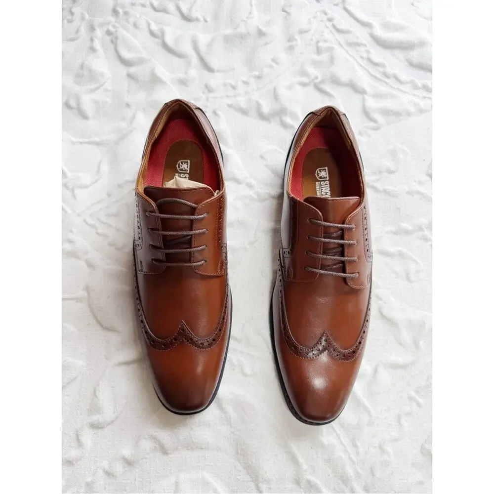 Stacy Adam’s Nichols Wing Tip Lace Up Size 7M